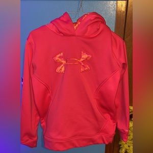 Pink Under Armour Hoodie